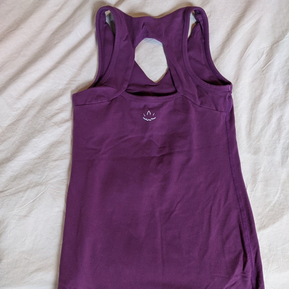 Purple Beyond Yoga Tank with Built-In Bra